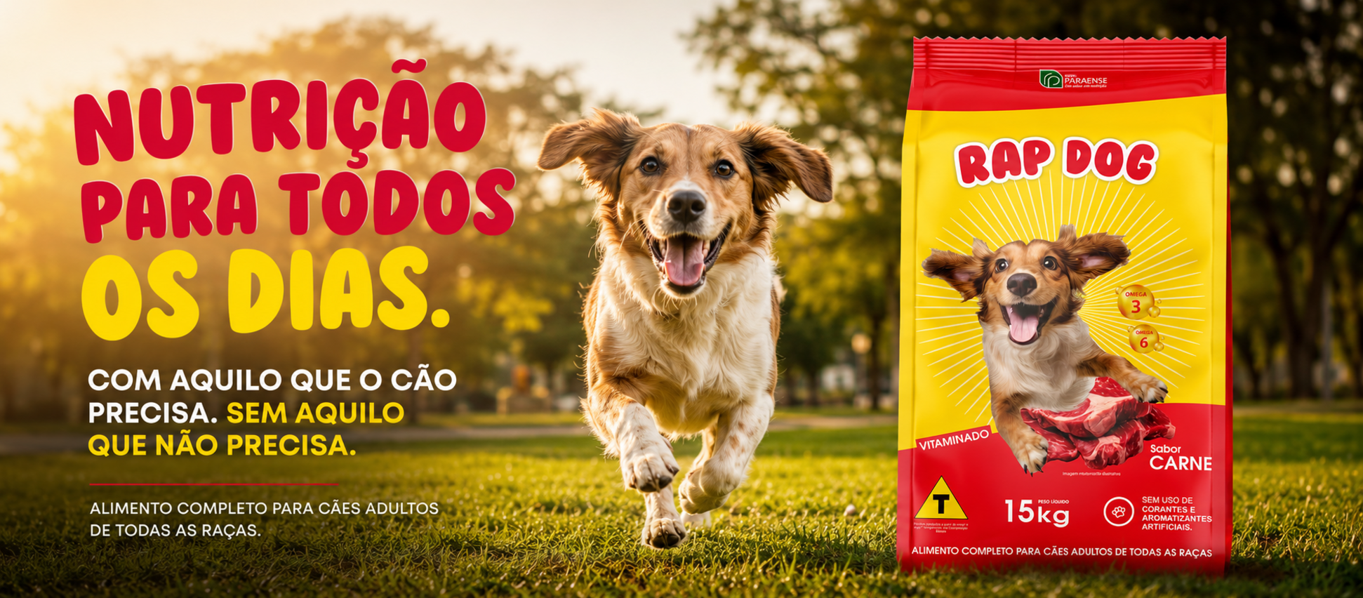 RAP DOG: nutrição para todos os dias