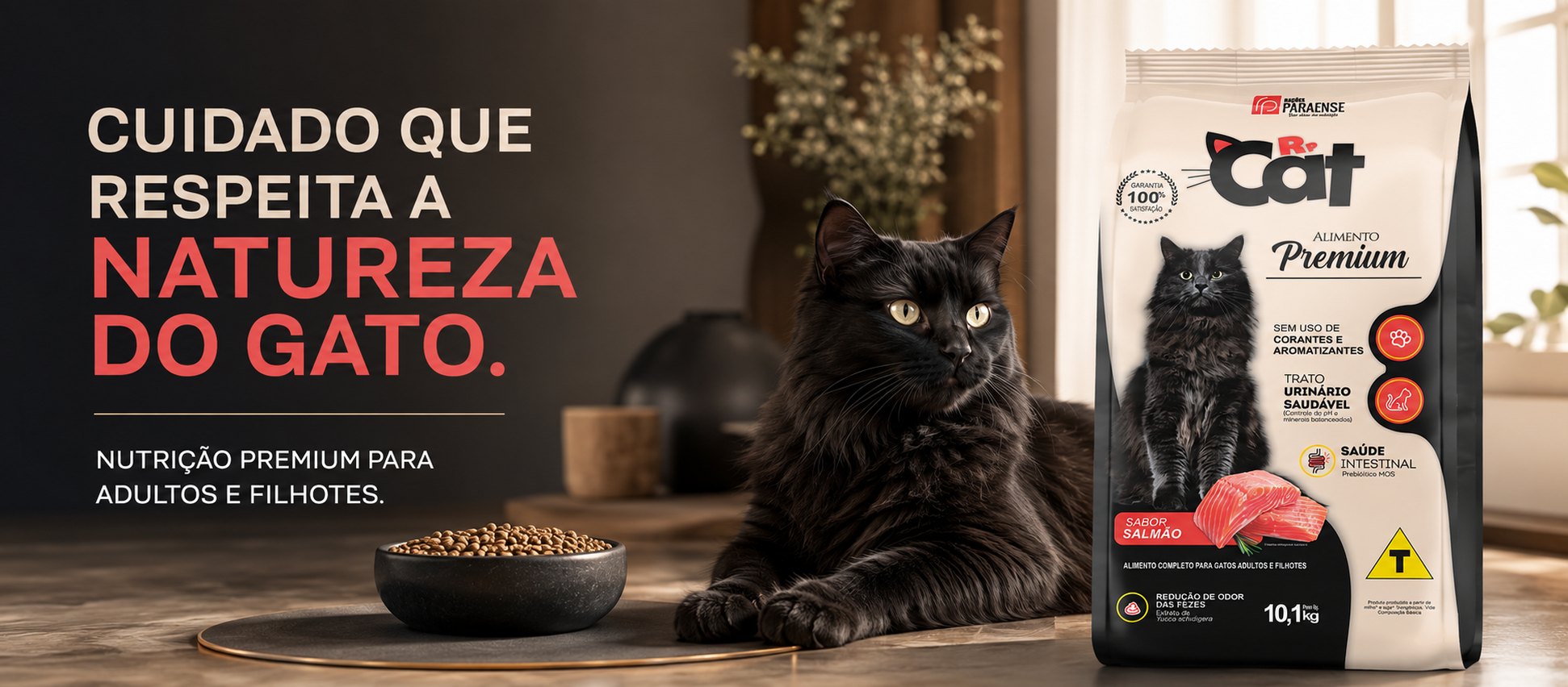 RP CAT Premium: cuidado que respeita a natureza do gato
