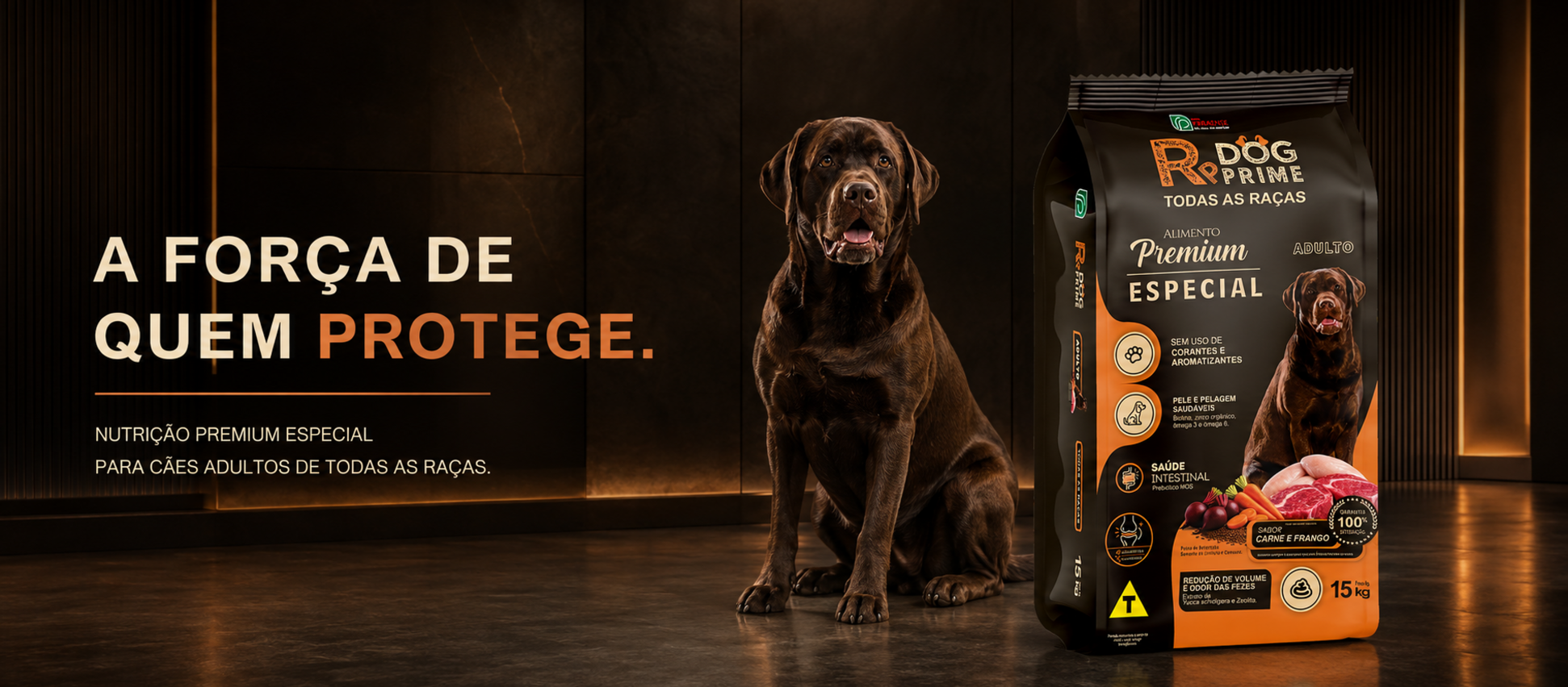 RP DOG Premium Especial: a força de quem protege