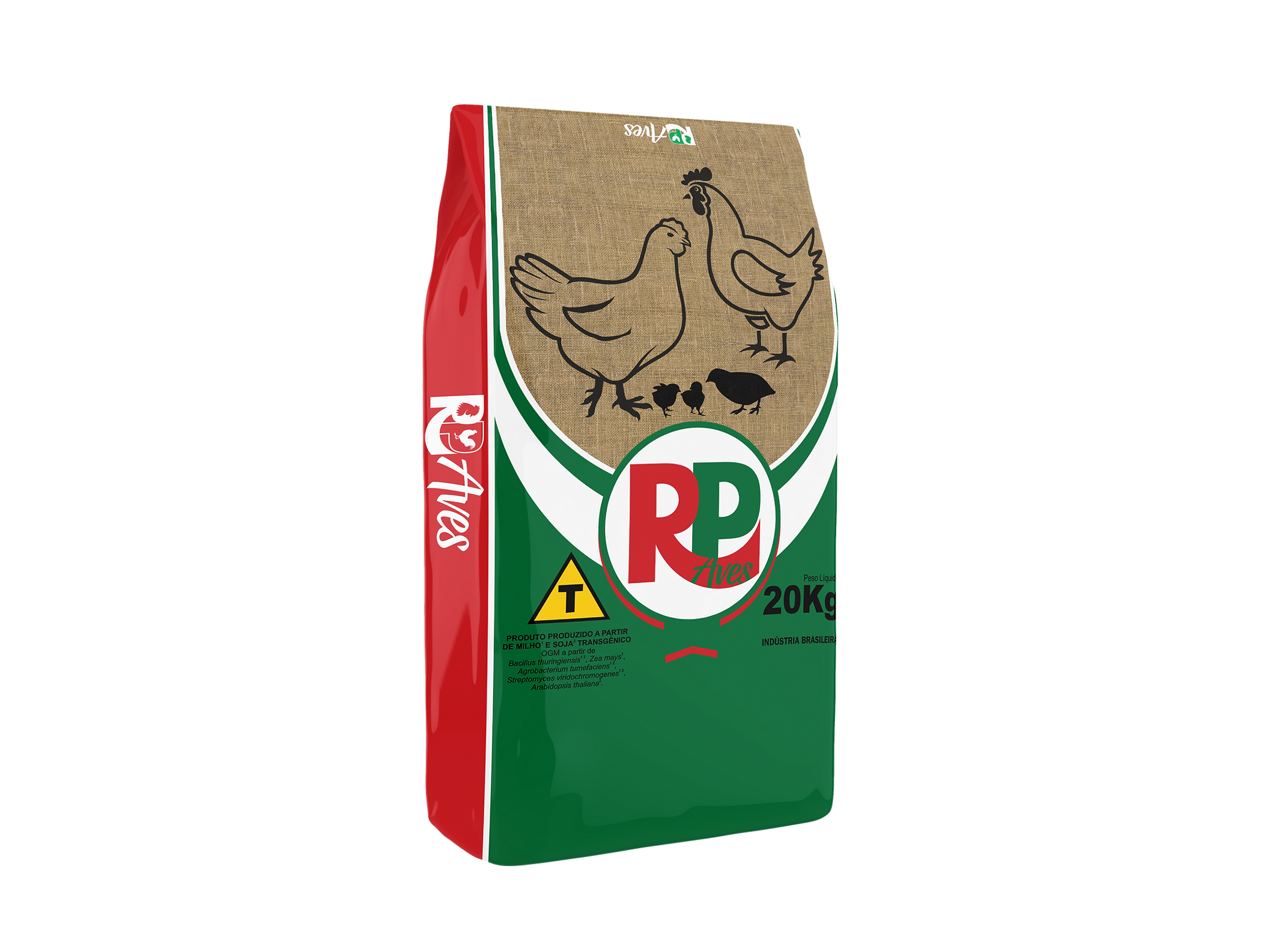 Mockup do produto RP AVES CRESCIMENTO F (40 KG)