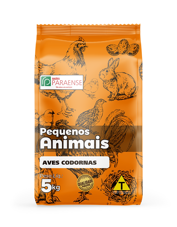 Mockup do produto RP QUINTAL AVES CODORNAS T (5 X 5 KG)