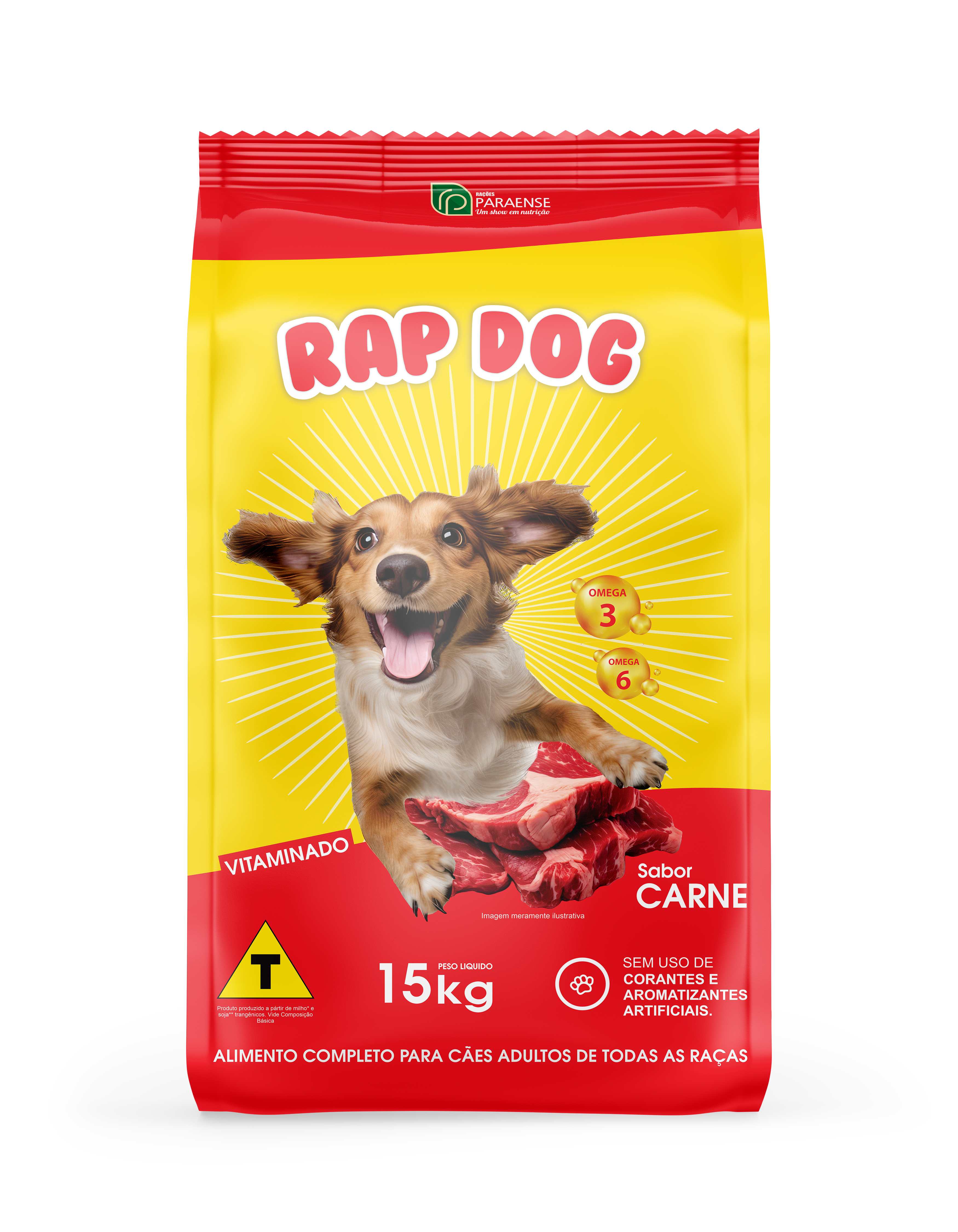 Mockup do produto RAP DOG CÃES ADULTO 25KG