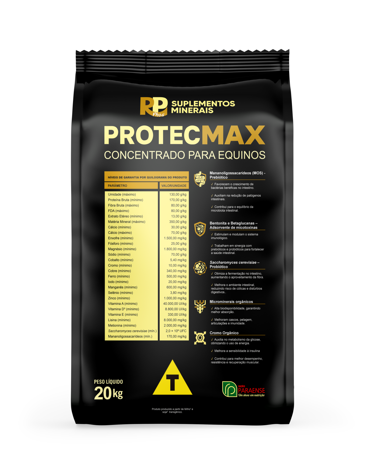 Mockup do produto PROTECMAX RP (20 KG)