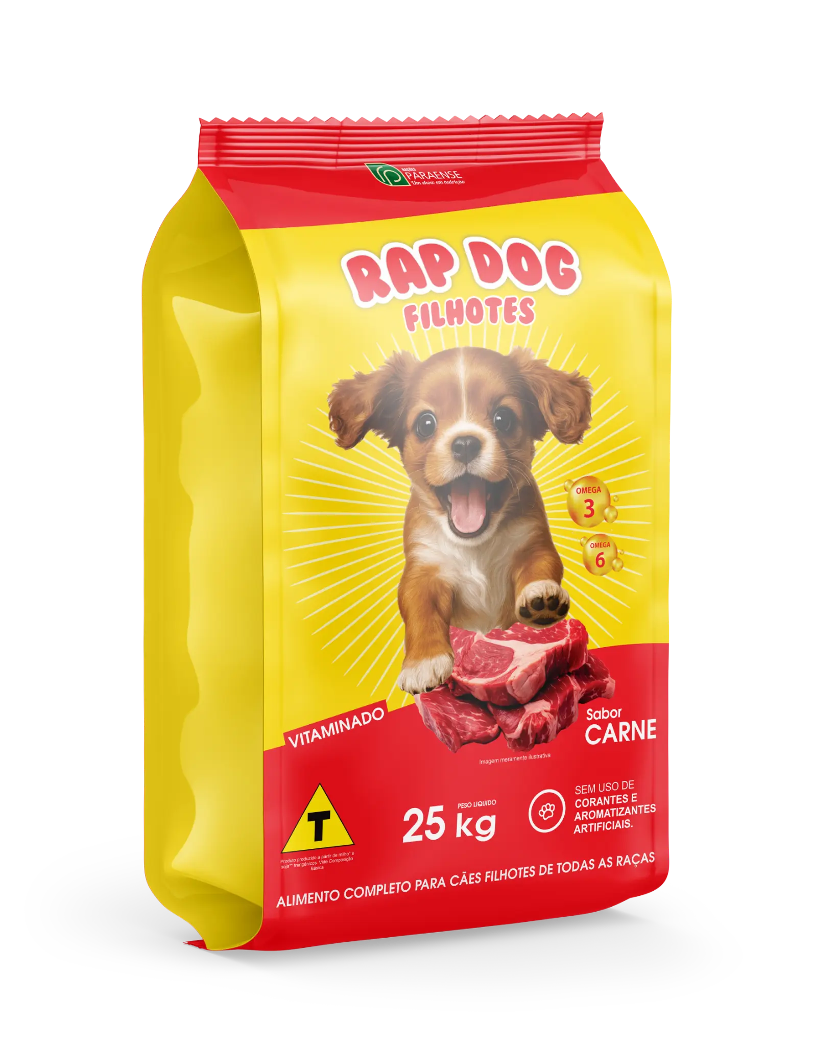 Embalagem RAP DOG FILHOTES TODAS AS RAÇAS